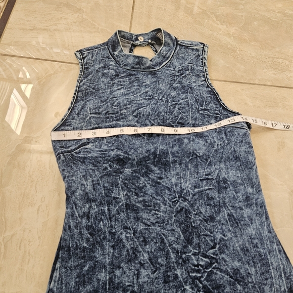 Forever 21 Denim Dress Size Small - Picture 6 of 9